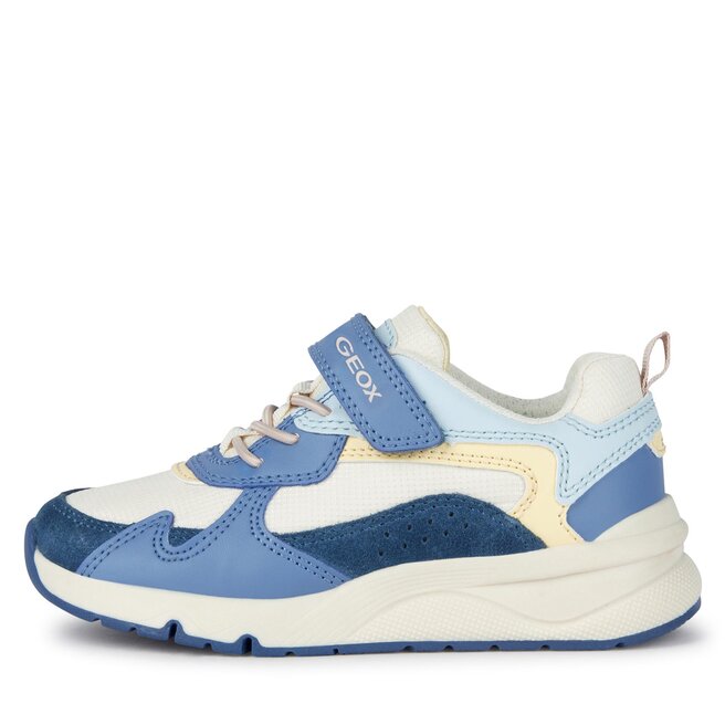 Geox Sneakers Geox J Rooner Girl J36HRA 01122 C4B2M S Avio/Lt Yellow