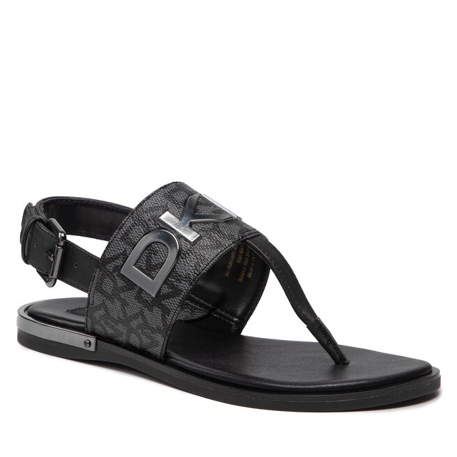 Sandale DKNY Amber K4122393 Blk/Gunmetal Bwg Amber imagine noua gjx.ro