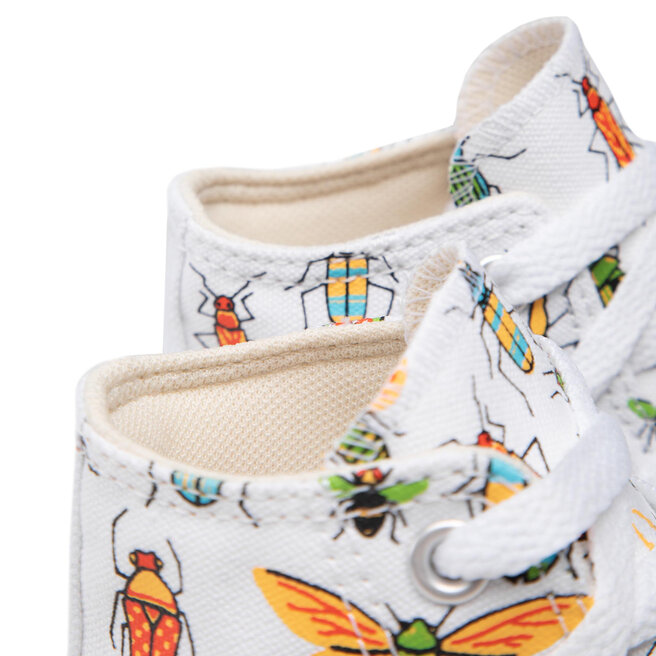 Converse Sneakers aus Stoff Converse Ctas Hi 670704C White/Natural Ivor