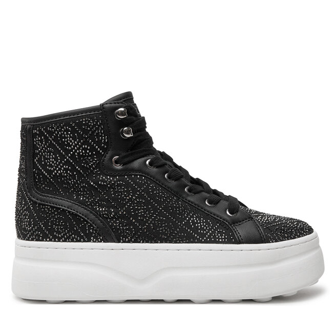 Sneakersy Guess Queenly FLTQUE - Czarny