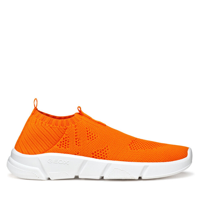 Sneakersy Geox J02DMA 0006K - Pomarańczowy