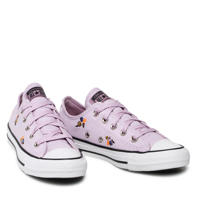 Converse Кецове Converse Ctas Ox A01735C Pale Amethyst/White/Black