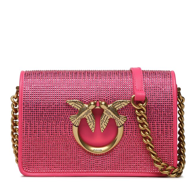 Geantă Pinko Love Click Mini PE 23 PLTT 100067 A0FC Pink Pinko N17Q 100067 imagine noua gjx.ro