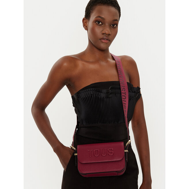 Torebka TOUS Brenda 2002105121 Bordowy -