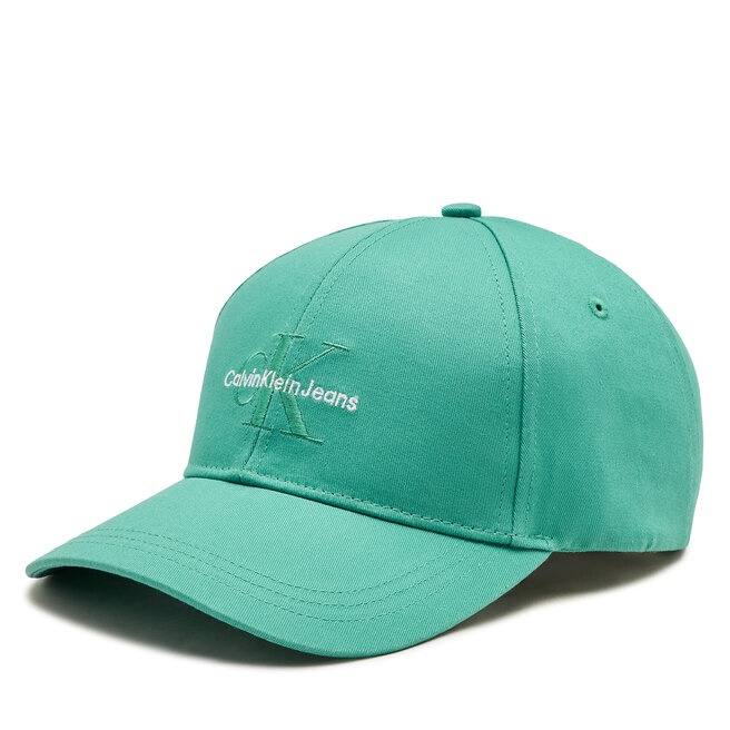 Czapka z daszkiem Calvin Klein Monologo Embro - Zielony