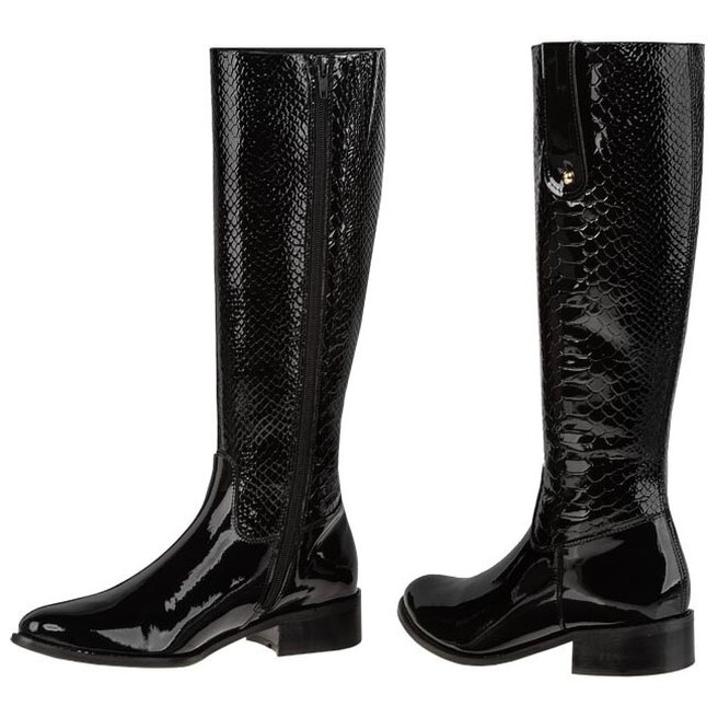R.Polański Botas altas R.Polański 0698 Negro