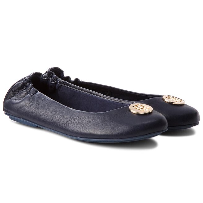 Tommy hilfiger sale ballerina navy