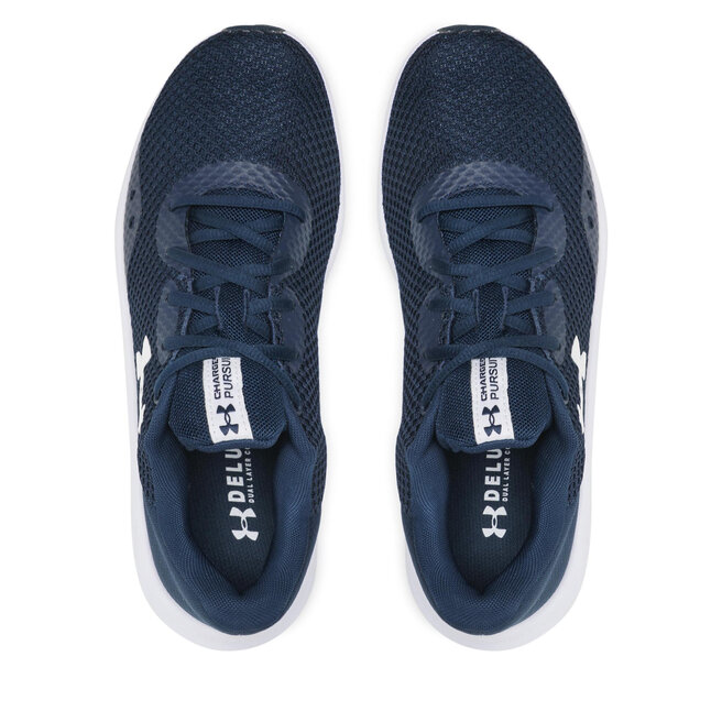 Under Armour Cipő Under Armour Ua Bgs Charged Pursuit 3 3024878-401 Nvy/Nvy