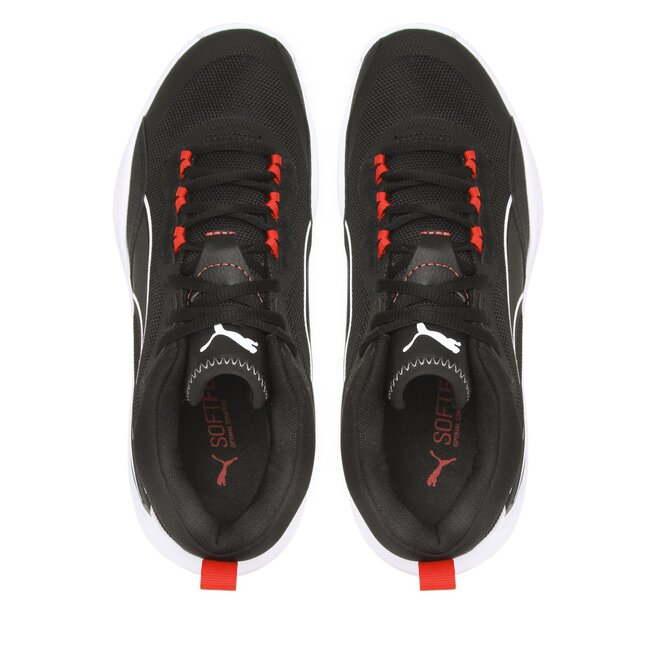 Puma Pantofi Puma Playmaker 385841 01 Jet Black/Black/White/Red
