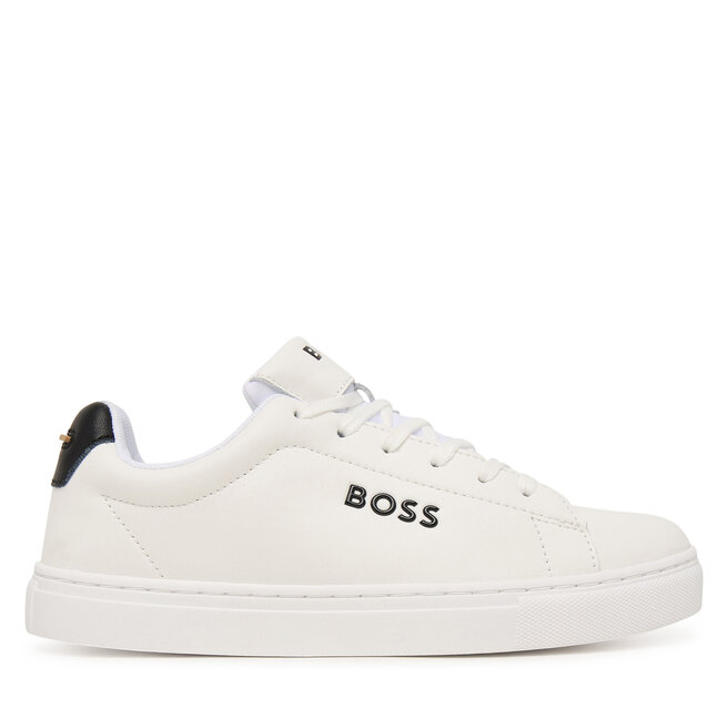 Sneakersy BOSS J53248 S Biały - chłopięce