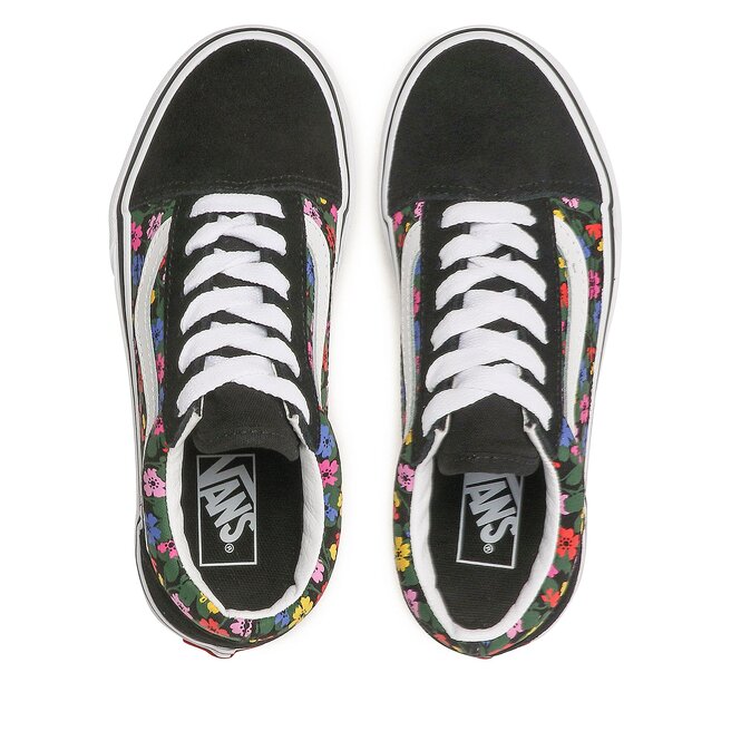 Vans old 2025 skool rainbow floral