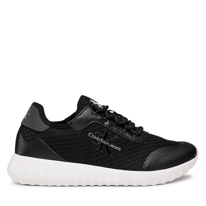 Calvin Klein Jeans Sneakers Calvin Klein Jeans Eva Runner Monologo W YW0YW00885 Black BDS