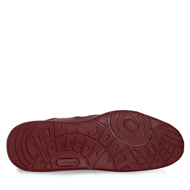 Lacoste Sneakersy Lacoste Court Cage 746SFA0041 Wht/Burg 2G1