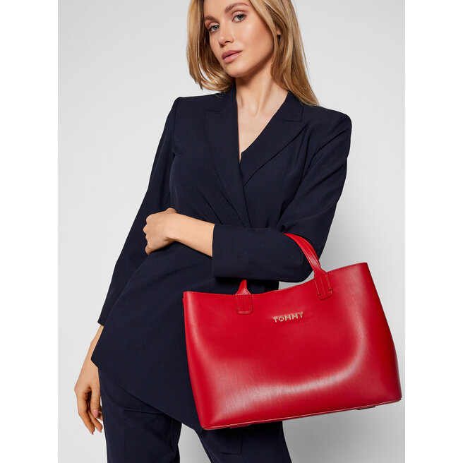 Bolso Tommy Hilfiger Iconic Tommy Satchel AW0AW08812 XMP zapatos.es