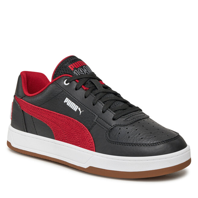 Puma black and red on sale sneakers