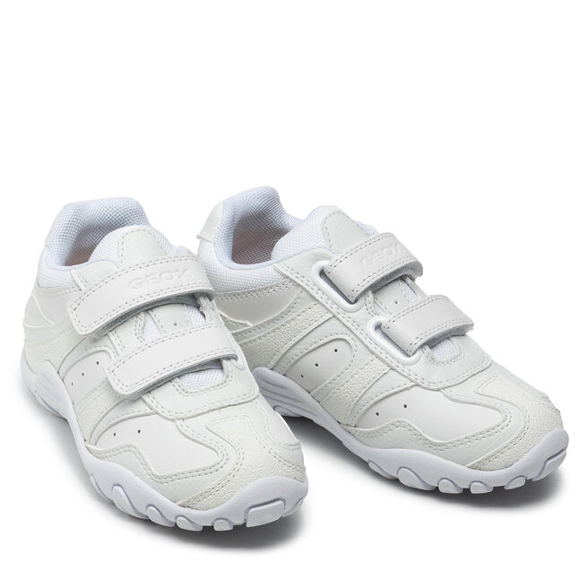 Melancólico Confusión trono Sneakers Geox J Crush M J7328M 05043 C1000 S White • Www.zapatos.es