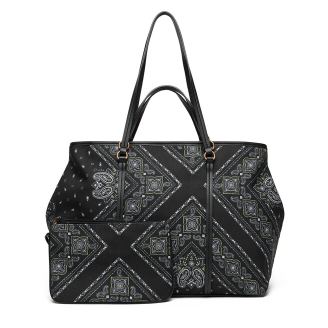 Torebka PINKO Shopper Extra PE 25 PLTT104900 - Czarny