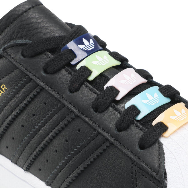 Buty superstar shop czarne hologram