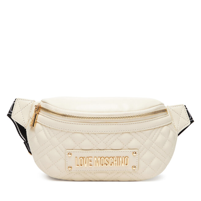 Saszetka nerka LOVE MOSCHINO - Beżowy