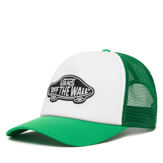 Czapka z daszkiem Vans Classic Patch Curved Bill Trucker VN00066XFLX1 Zielony -