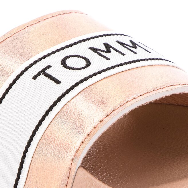 lepet s Tommy Hilfiger Mirror Sparkle Beach Slide FW0FW03038