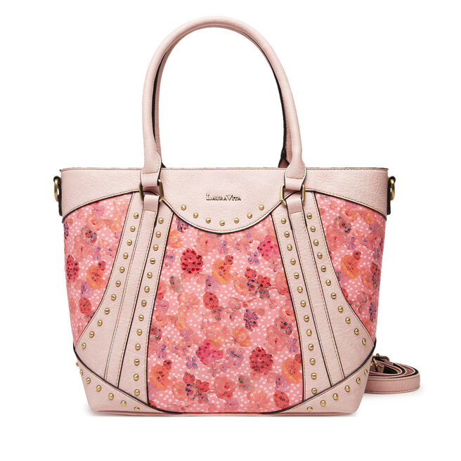 Torebka Laura Vita Amber 02 Różowy -