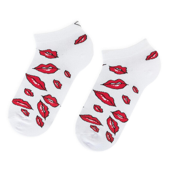 Cup of Sox Чорапи къси унисекс Cup of Sox Daj Buziaka Бял
