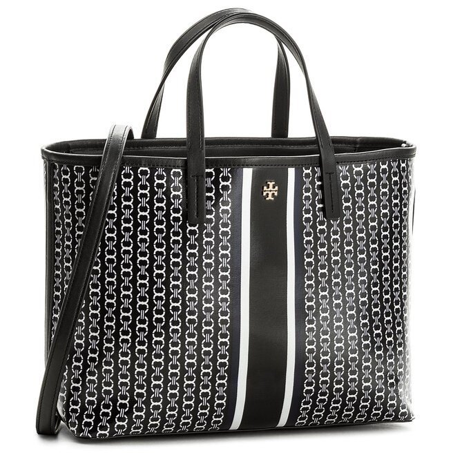 Sac main Tory Burch Gemini Link Small Tote 43896 Tote Black 883