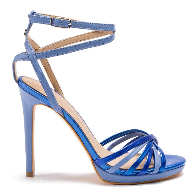 Sandalias Guess Tonya FL6TNY LEA03 BLUE zapatos.es