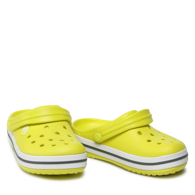 Crocs Șlapi Crocs Crocband Clog K 207006 Citrus/Grey 725