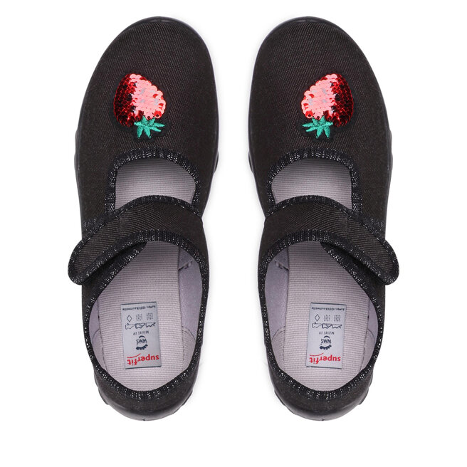 Superfit Παντόφλες Σπιτιού Superfit 1-000280-0010 S Schwarz/Rot