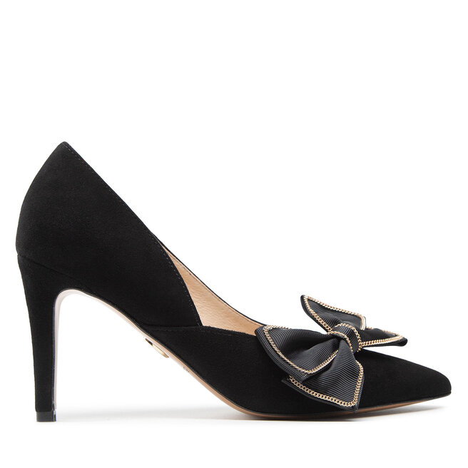 Baldowski High Heels Baldowski D04253-2835-001 Zamsz Czarny