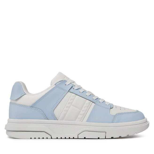 Sneakersy Tommy Jeans Tjw Skate Sneaker Mat Mix - Błękitny