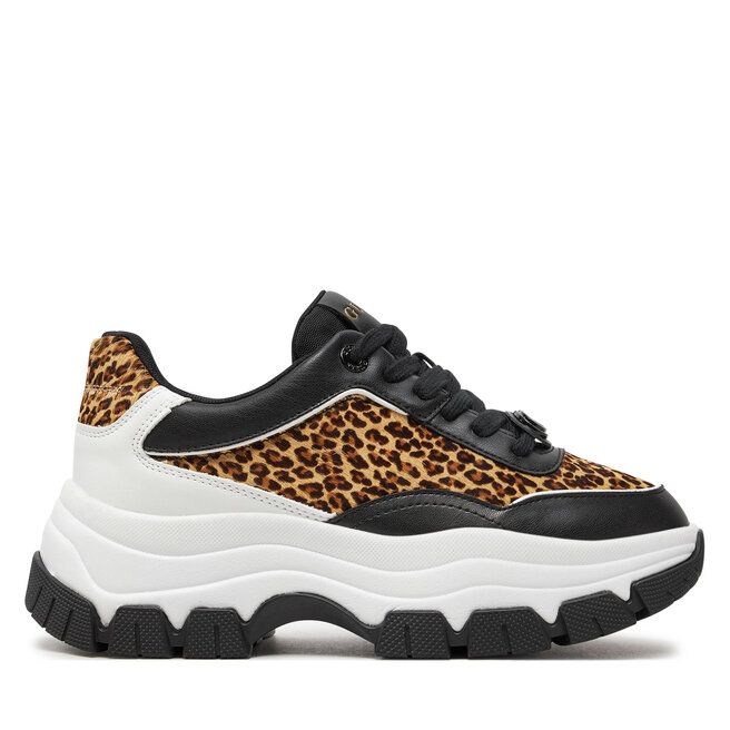 Sneakersy Guess Berrett FLTBER - Czarny