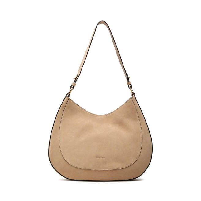 Coccinelle Дамска чанта Coccinelle NAM Coccinellesole Suede E1 NAM 13 01 01 Toasted N10