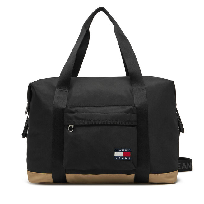 Torba Tommy Jeans Tjm Ess Daily Duffle - Czarny