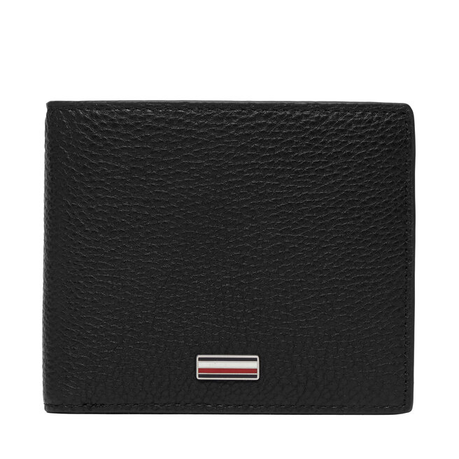 Portfel Tommy Hilfiger Th Central Cc And Coin AM0AM14496 Czarny -