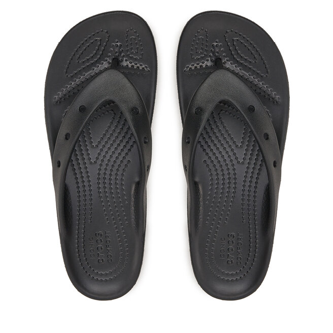 Japonki Crocs Classic Platform Flip W - Czarny