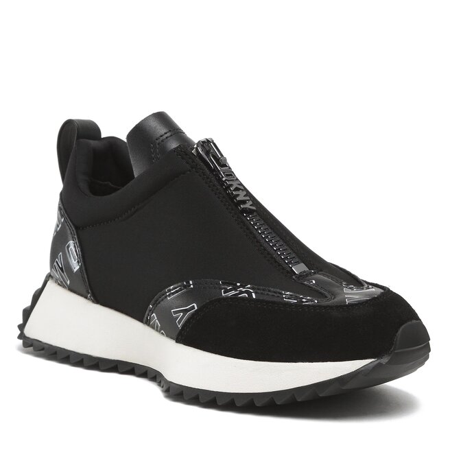 Sneakers DKNY Noah-Zip Up K3241519 Black/White 005 005 imagine noua gjx.ro