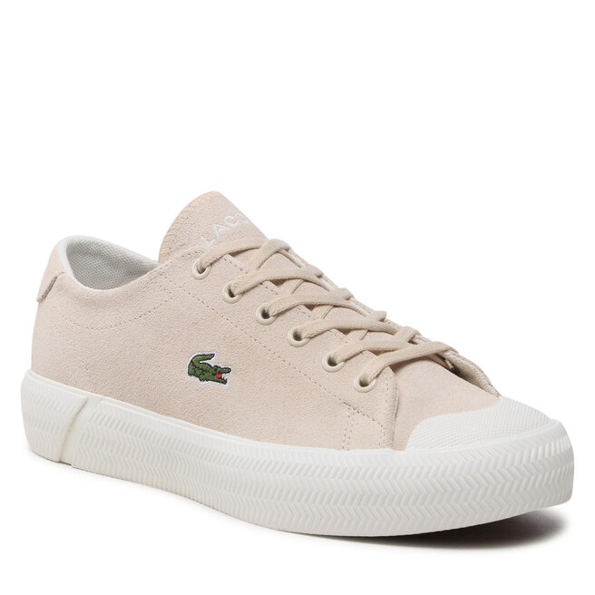 Lacoste Coupole Bia e buty sportowe z zamszowymi wstawkami