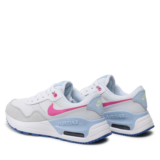 Nike Обувки Nike Air Max Systm (GS) DQ0284 105 White/Active Fuchsia