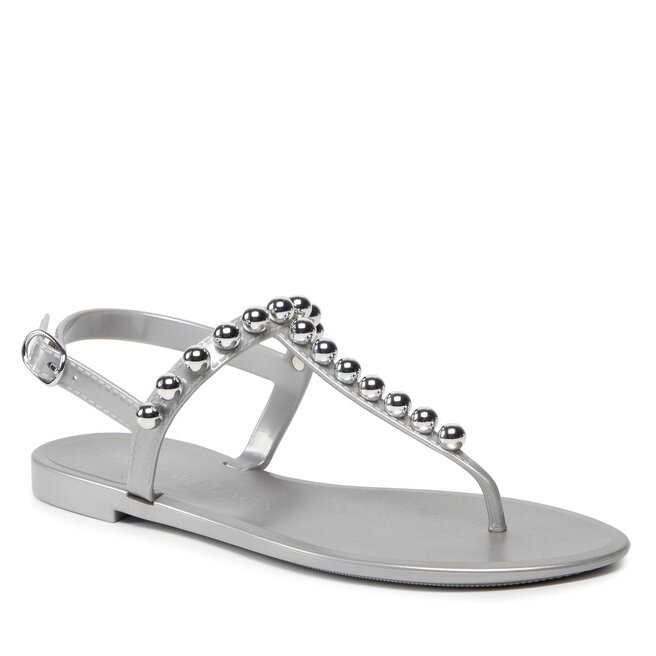 Stuart Weitzman Sandalen Stuart Weitzman Goldie Jelly SA027 Silver Tonal