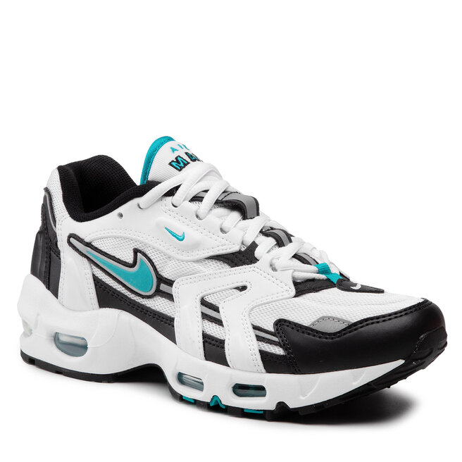 teal black and white nikes