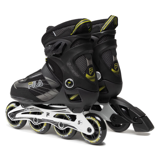 Fila Skates Görkorcsolya Fila Skates Mizar 80 010621220 Black/Lime