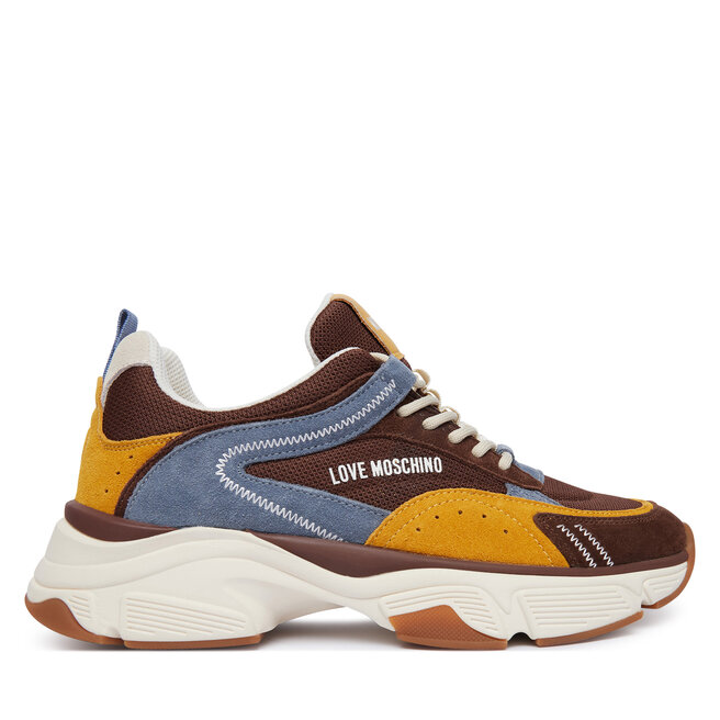 Sneakersy LOVE MOSCHINO JA15426G1PIQN30A Kolorowy - kobiece