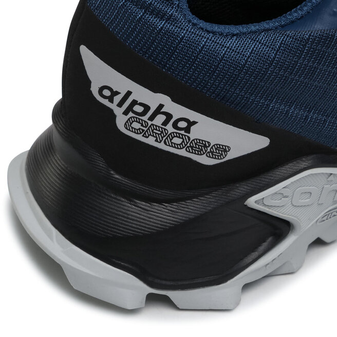 Salomon Обувки Salomon Alphacross Blast Cswp J 412907 09 V0 Dark Denim/Black/Pearl Blue