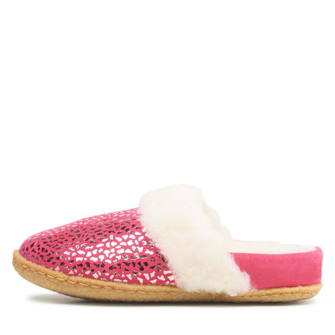 Kapcie Sorel Youth Nakiska Slide II NY4892 Różowy