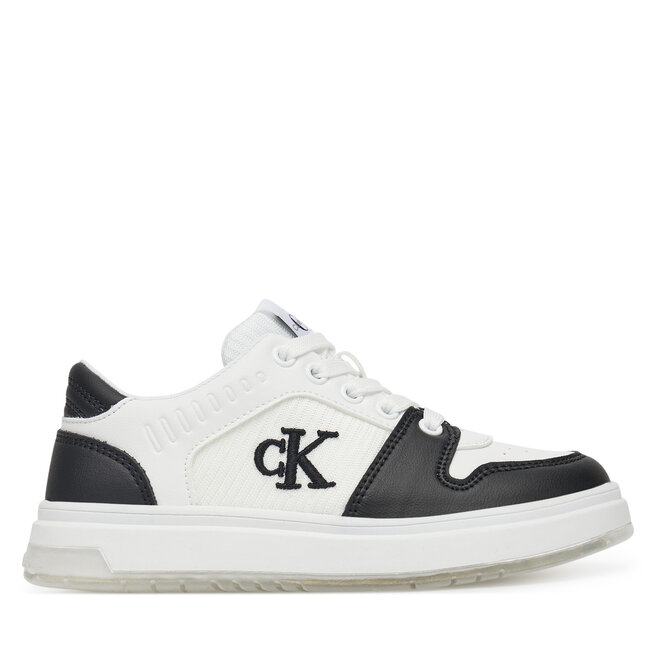 Sneakersy Calvin Klein Jeans Low Cut Lace-Up Sneaker - M Biały