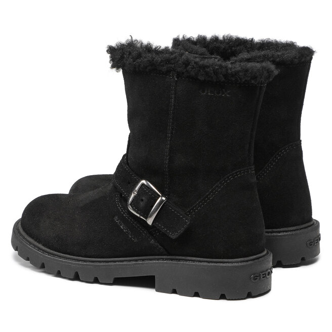 Geox Kozačky Geox J Shaylax G. J16EYD 00022 C9999 S Black