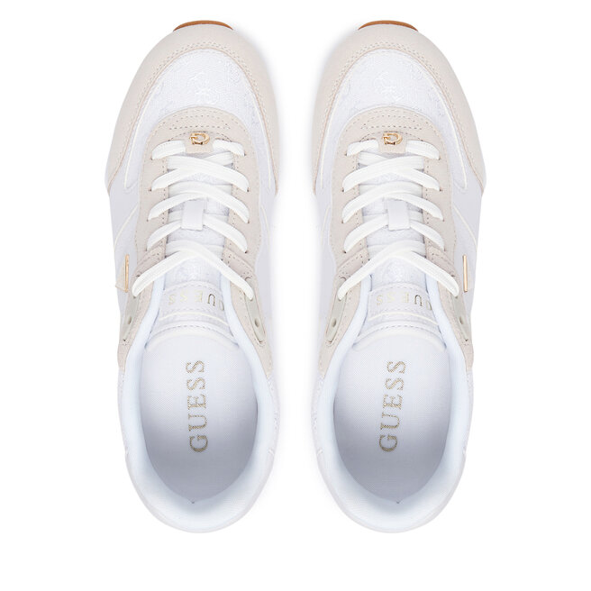 Sneakersy Guess FLTTYR SUE12 Biały - kobiece
